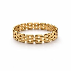 Elegant Gold Stainless Steel Bracelet